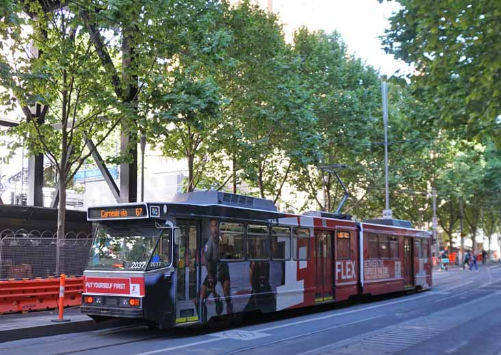 Yarra Trams Class B 2037 Fitness First
